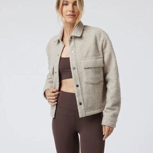 Vuori Sycamore Short Shirt Jacket - Dark Salt